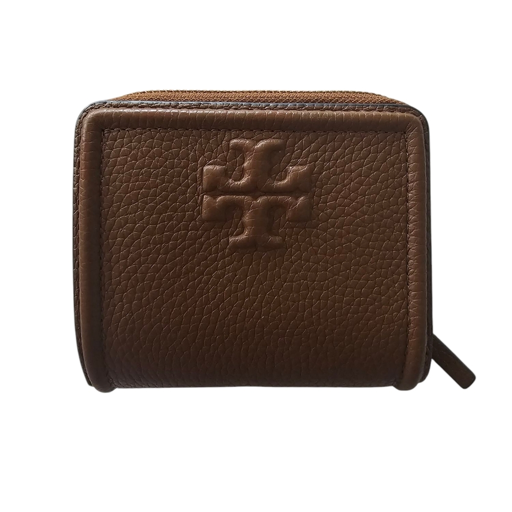 Tory Burch Brown Leather Wallet
